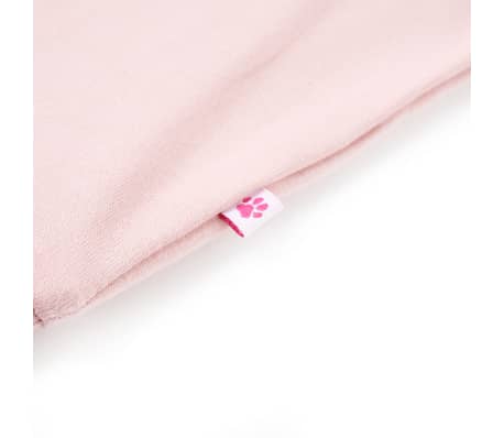 Sweatshirt para criança cor rosa-claro 92 | vidaXL.pt
