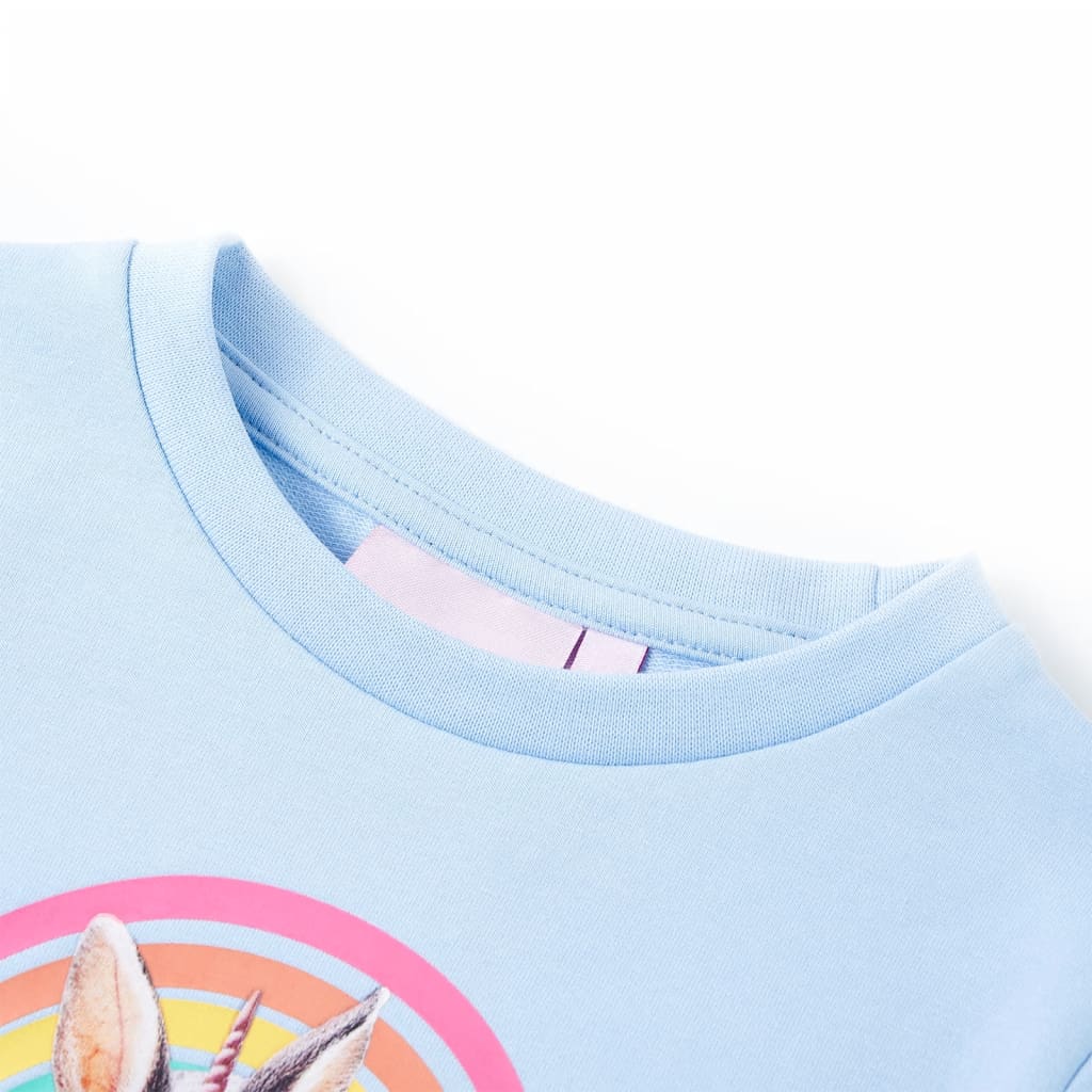Thumbnail - vidaXL Kinder-Sweatshirt Hellblau 92