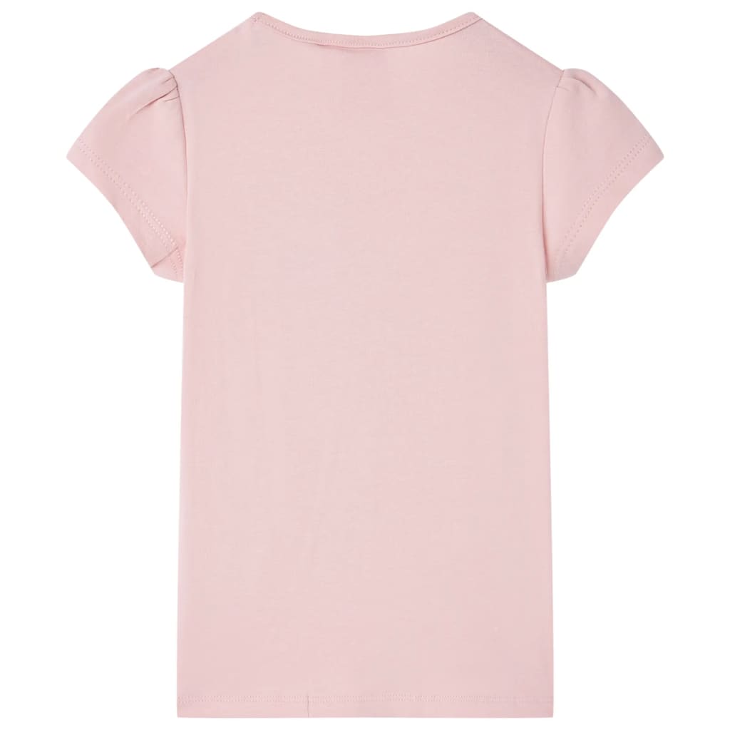 vidaXL Kindershirt 104 lichtroze afbeelding