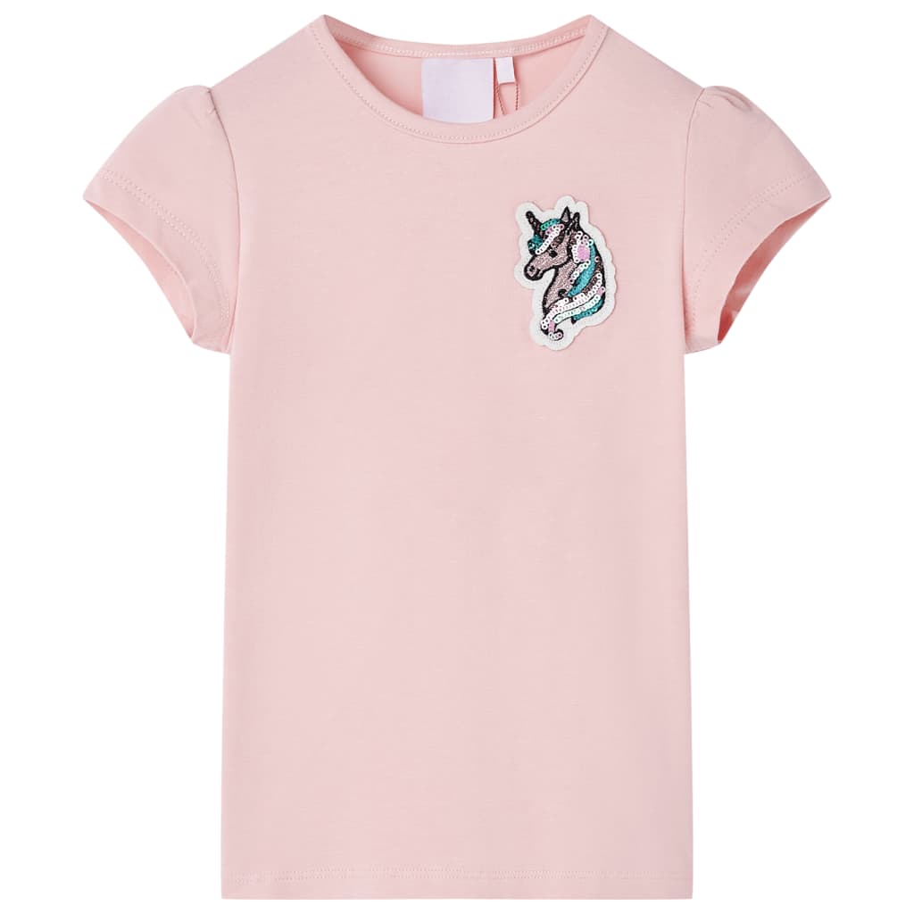 Tricou pentru copii, roz deschis, 92