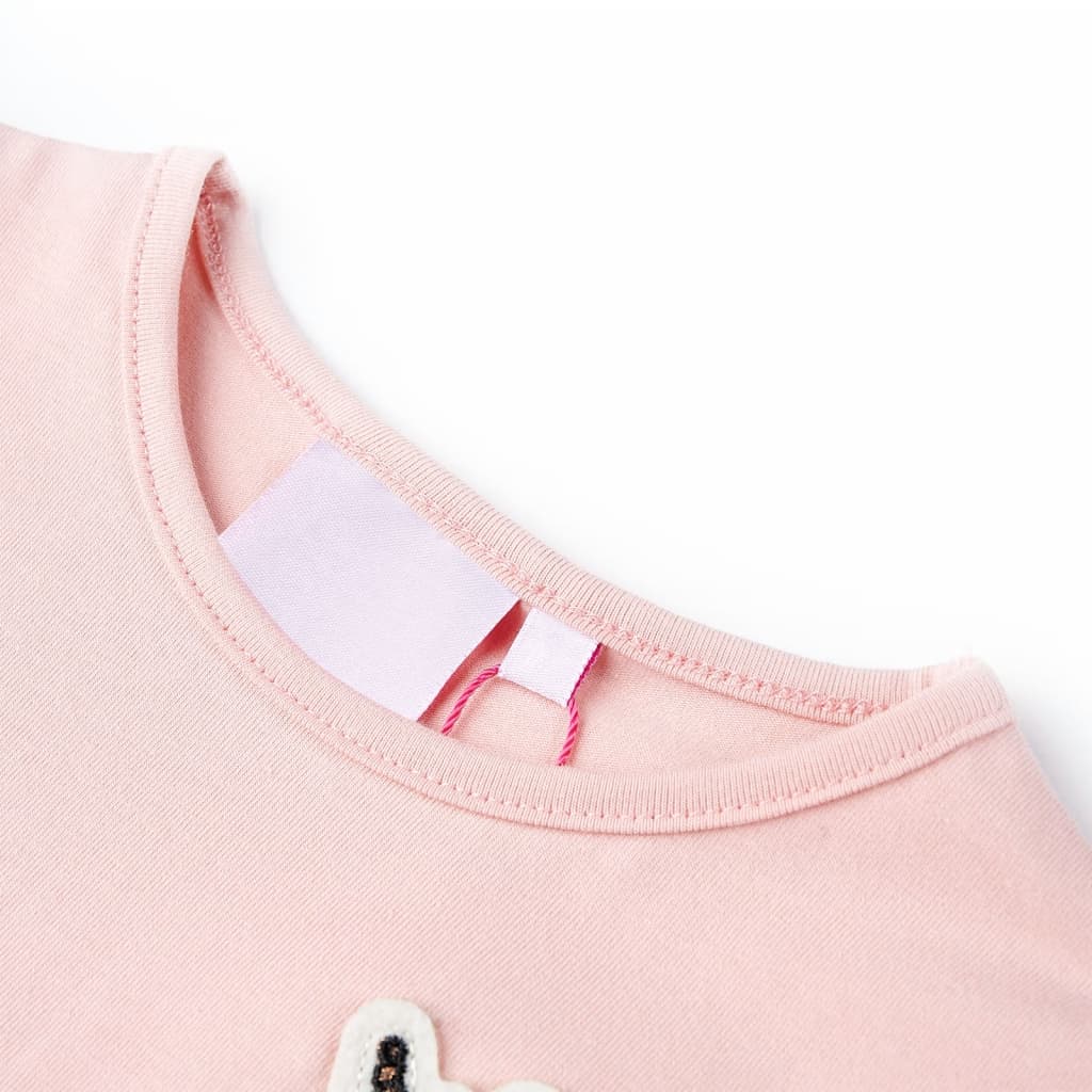 Thumbnail - vidaXL Kinder-T-Shirt Hellrosa 92