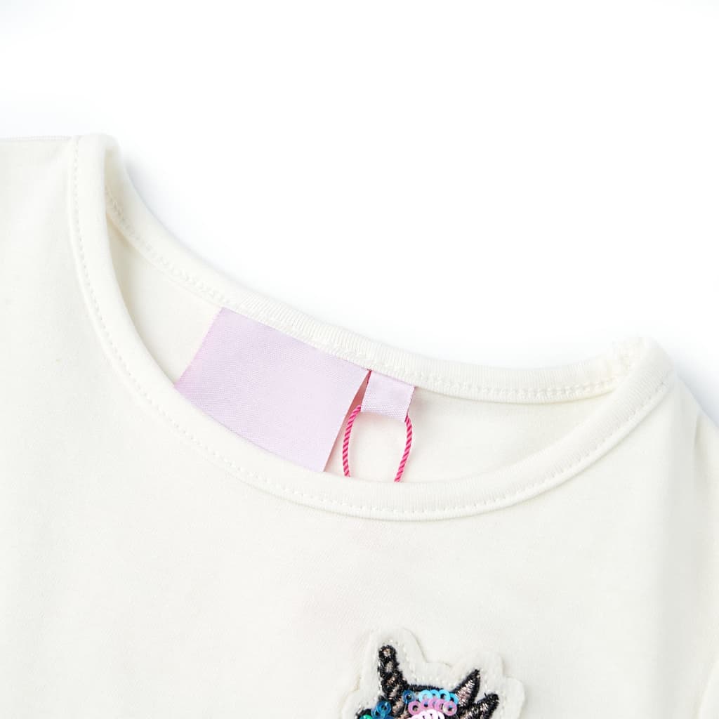 Thumbnail - vidaXL Kinder-T-Shirt Ecru 92