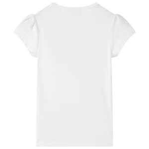 Tricou pentru copii, ecru, 140