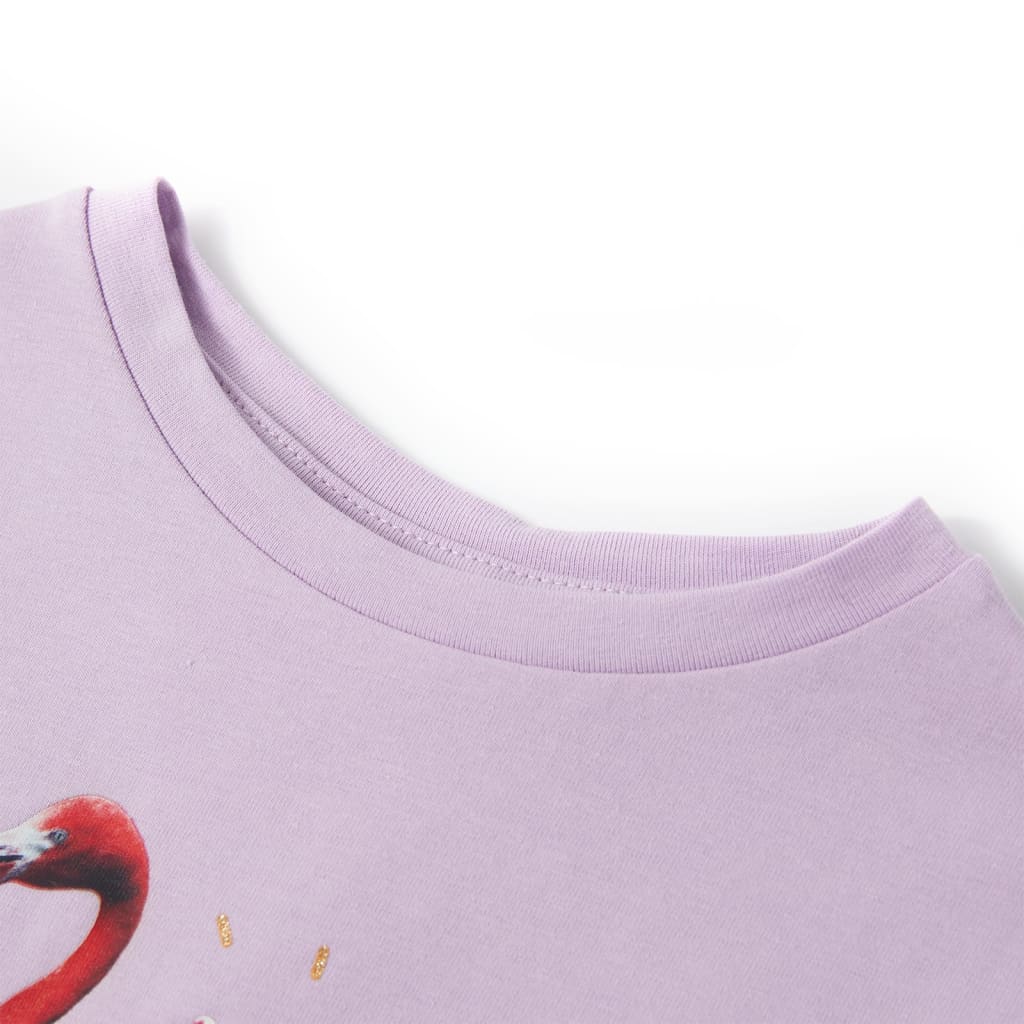 Thumbnail - vidaXL Kinder-T-Shirt Lila 92