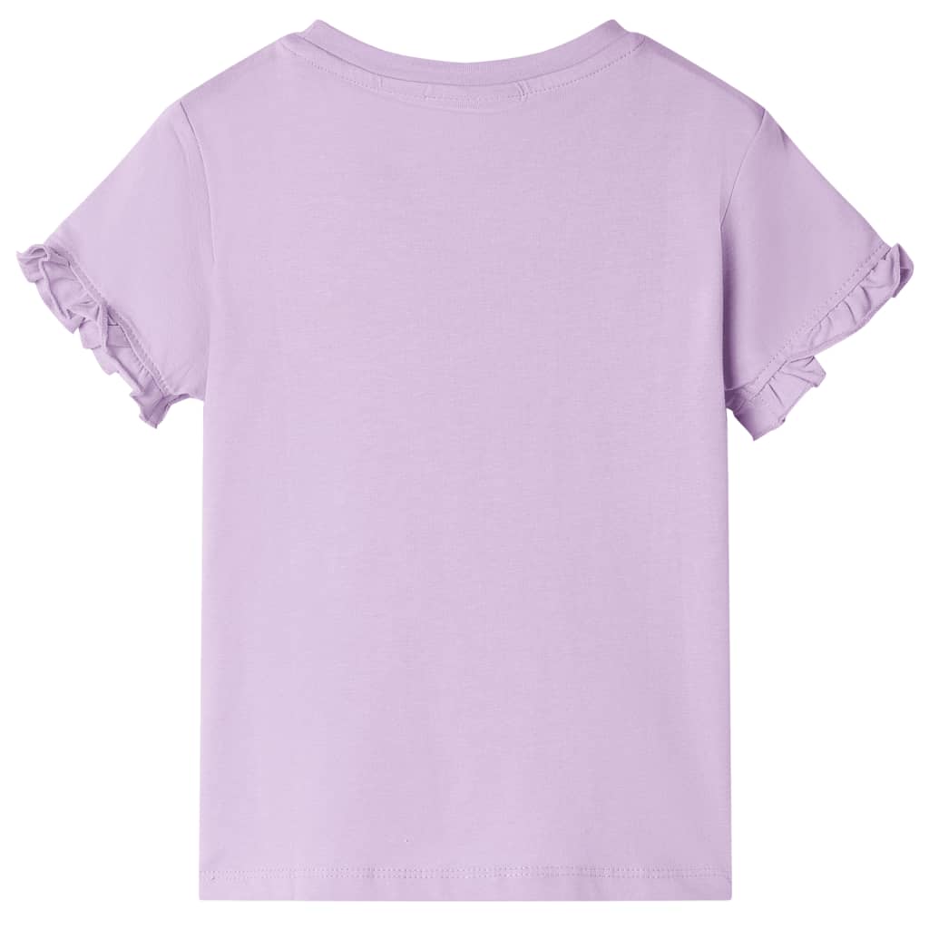 vidaXL Kindershirt 104 lila afbeelding