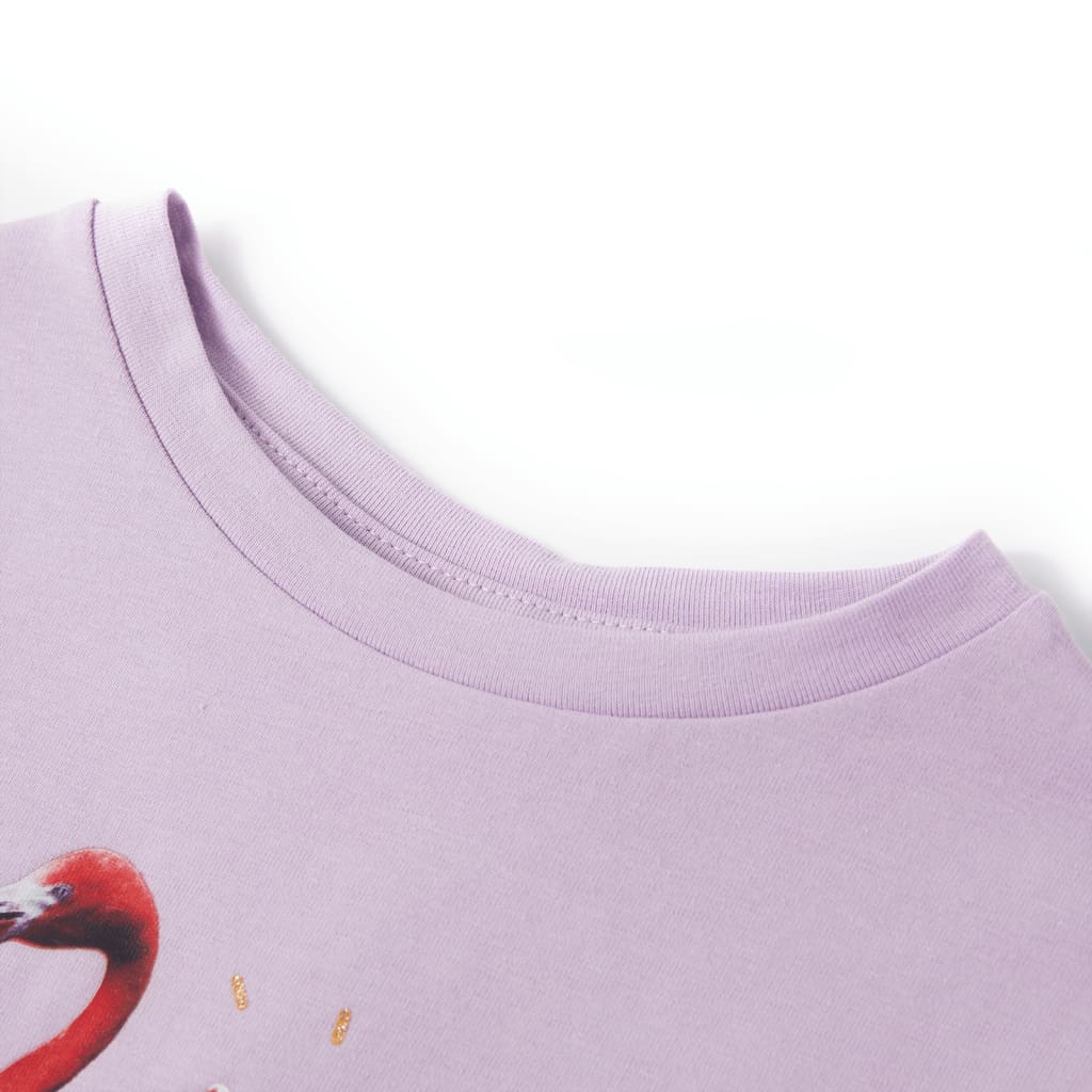 Thumbnail - vidaXL Kinder-T-Shirt Lila 128