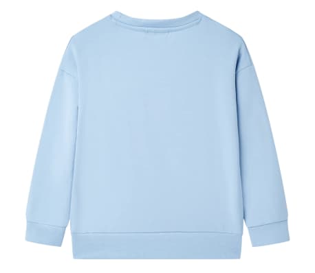 Sweatshirt pour enfants bleu 116