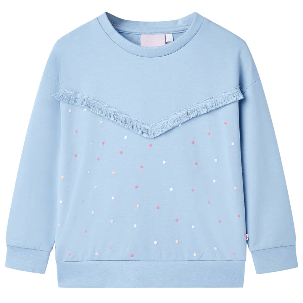 vidaXL Kinder-Sweatshirt Blau 128