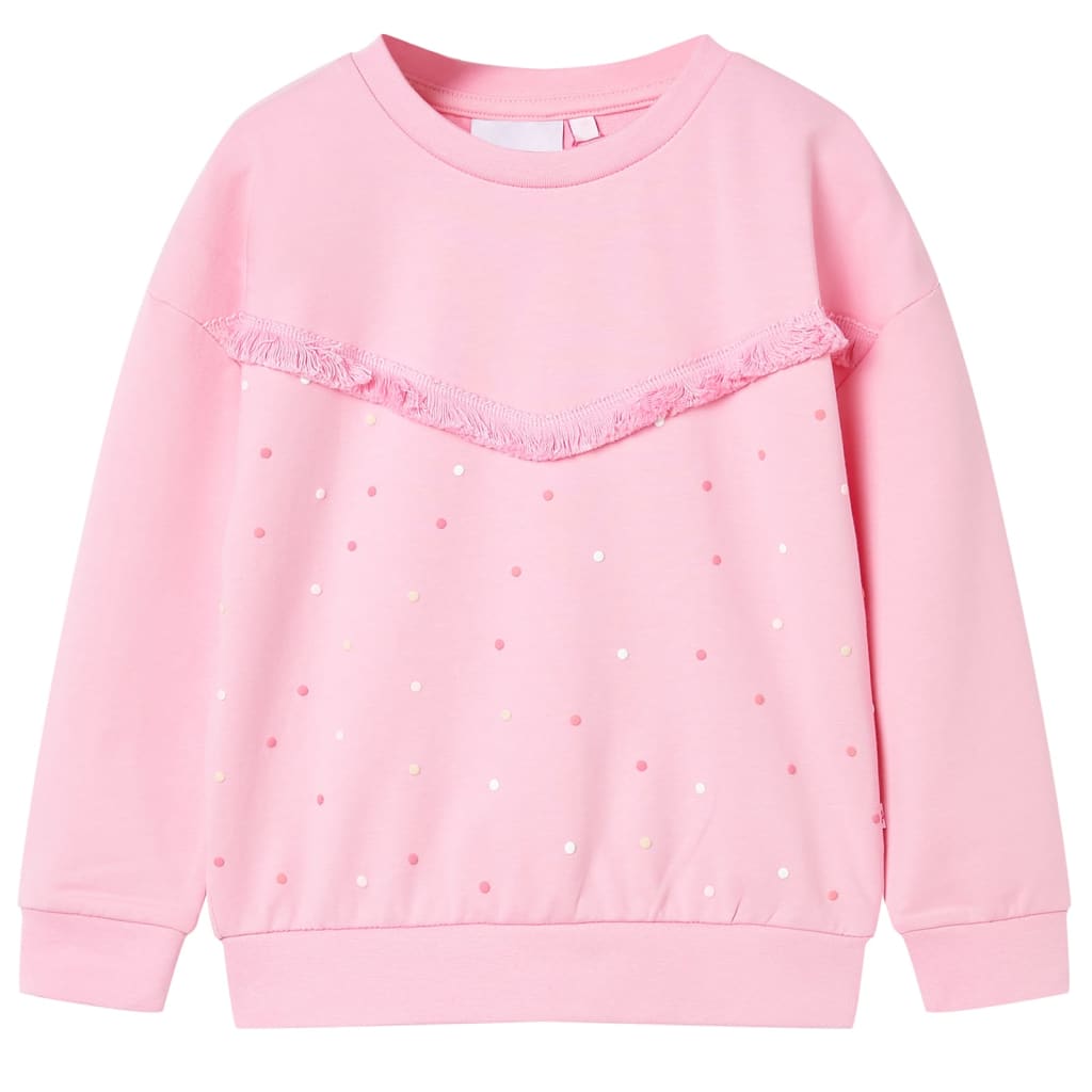 vidaXL Kinder-Sweatshirt Rosa 140