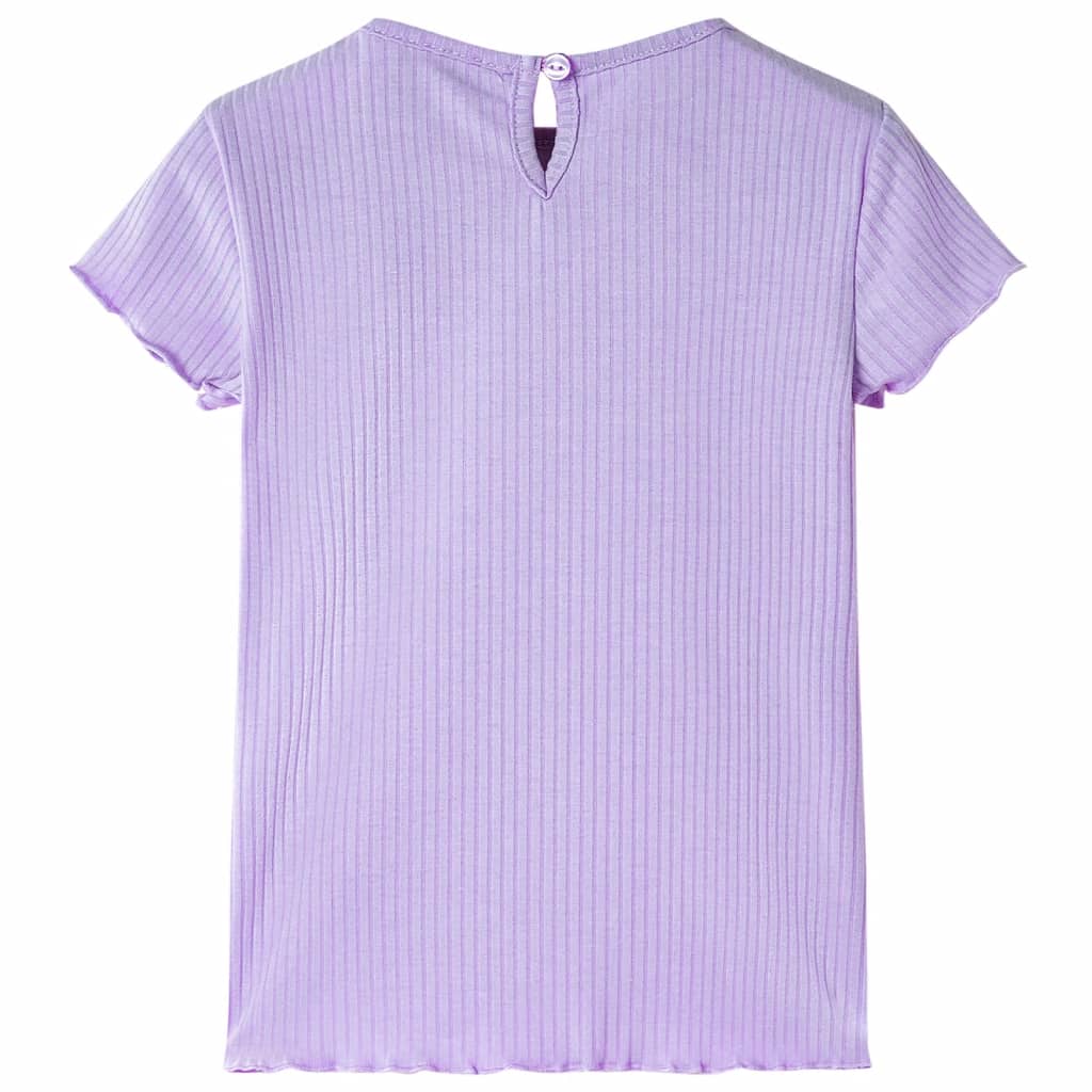vidaXL Kindershirt 128 lila afbeelding