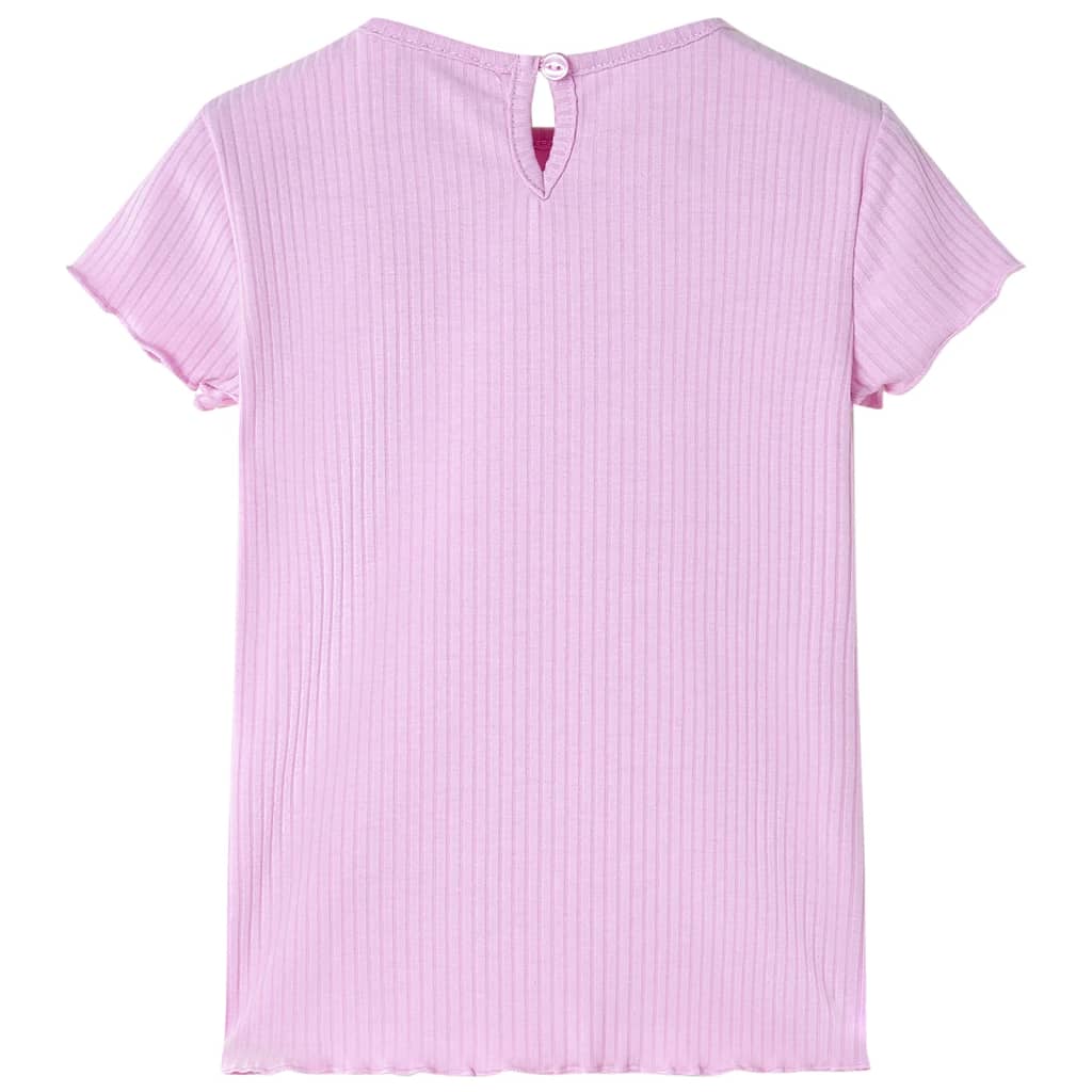 vidaXL Kindershirt 92 lichtroze afbeelding