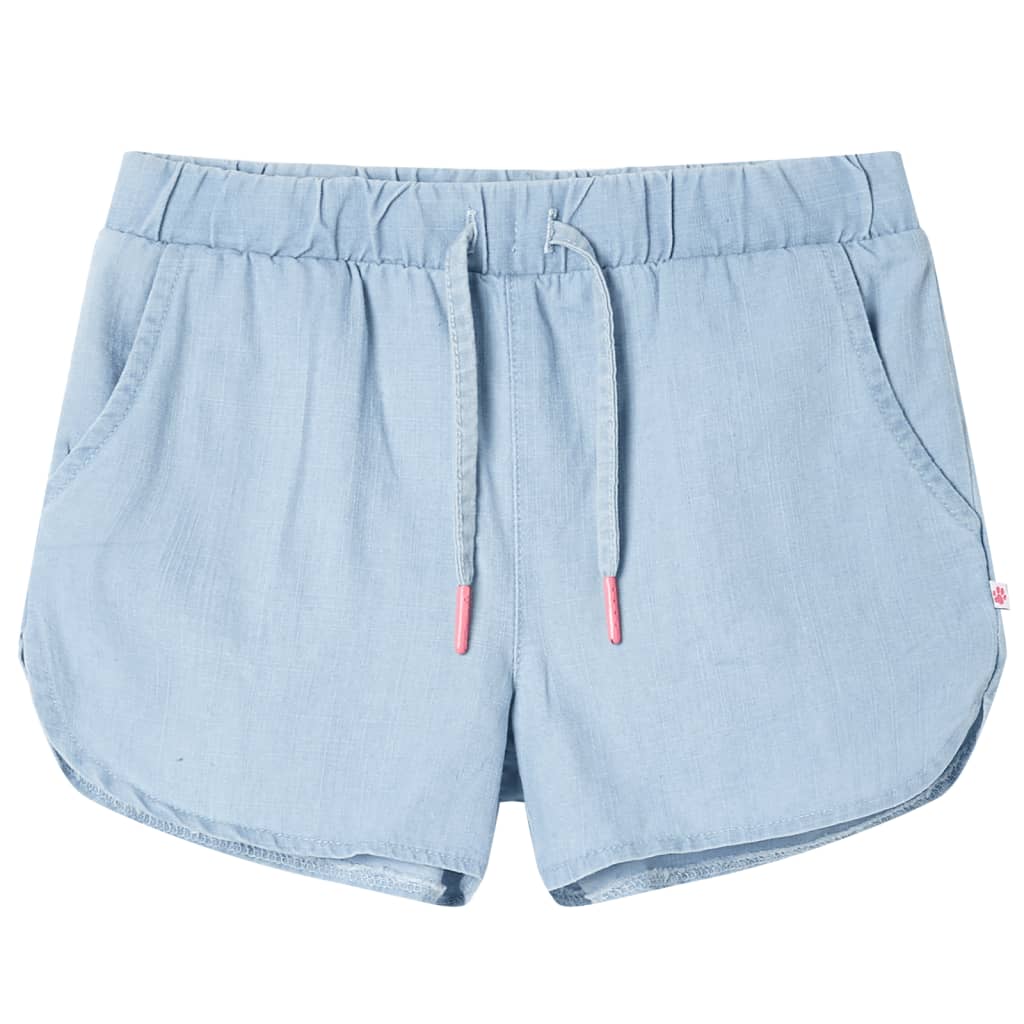 vidaXL Kindershorts Helles Jeansblau 92