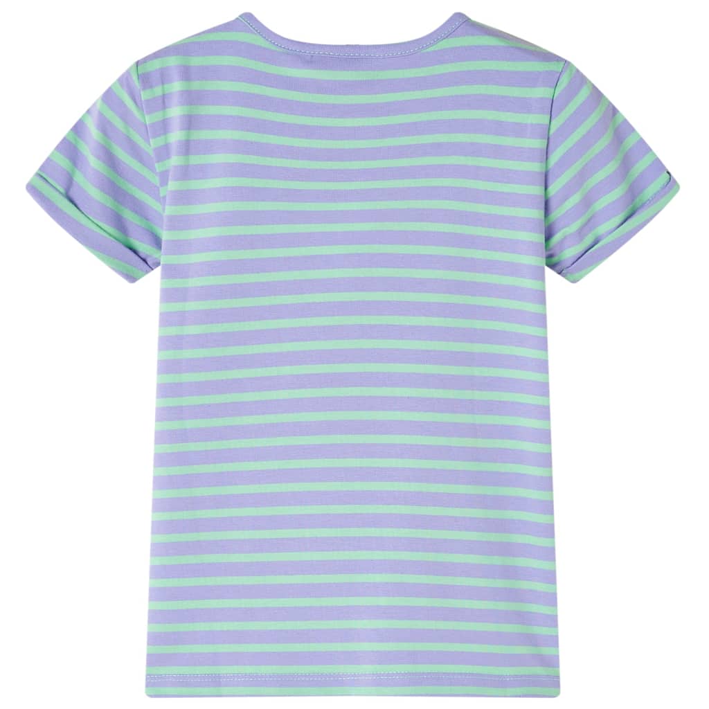 vidaXL Kindershirt 92 felmintkleurig afbeelding