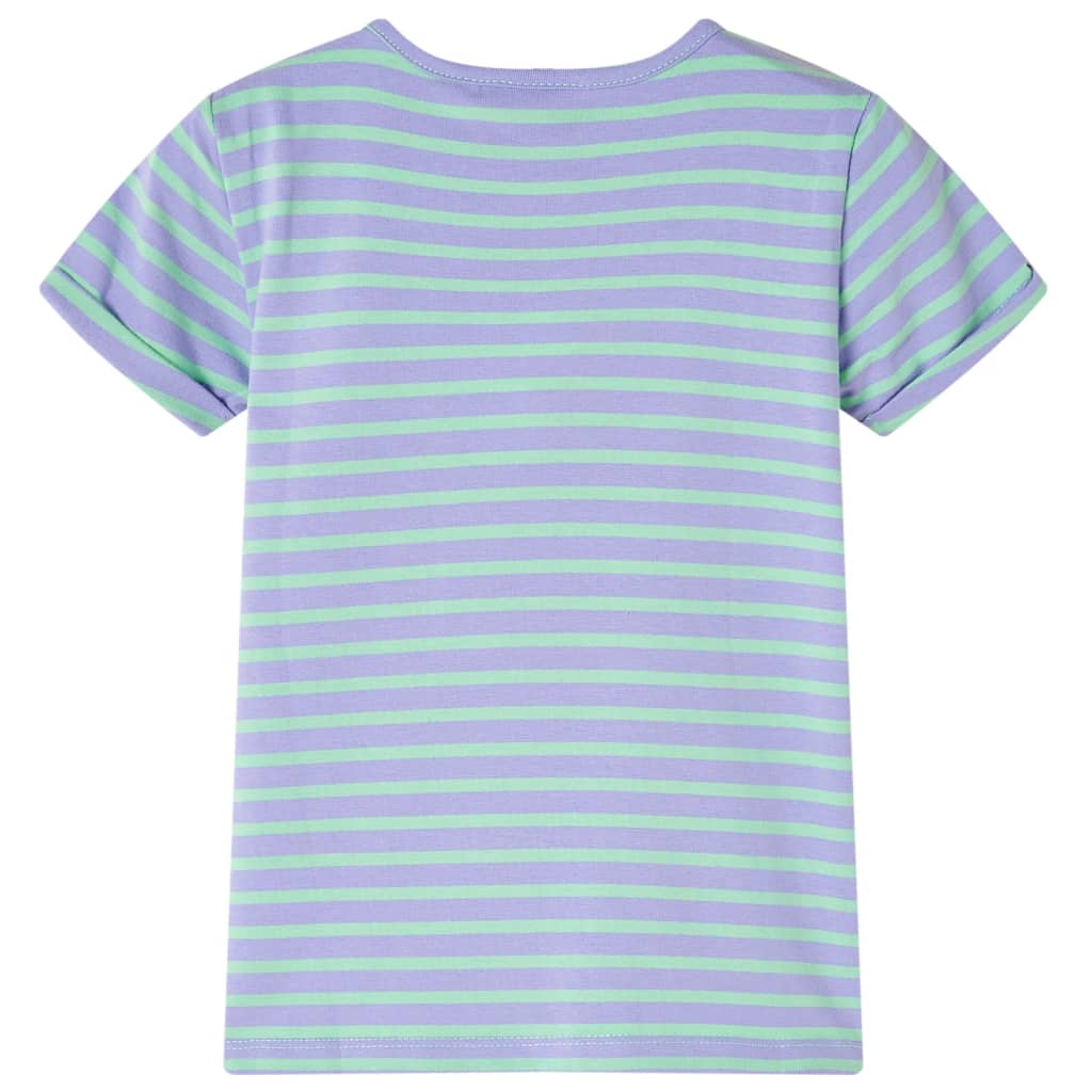 vidaXL Kindershirt 116 felmintkleurig afbeelding