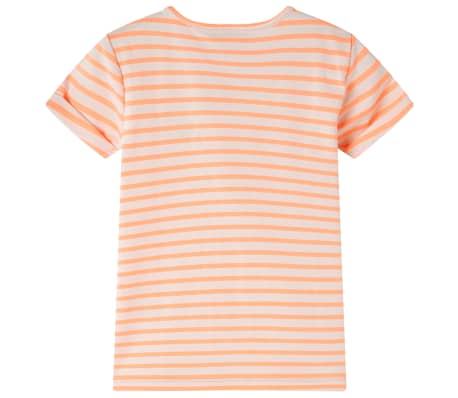 Laste T-s&auml;rk, neoonoranž, 140