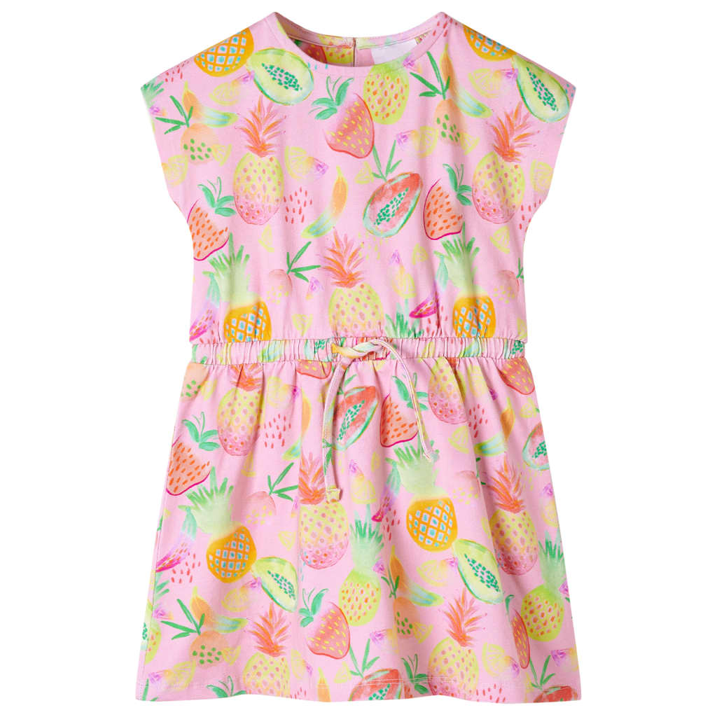 vidaXL Kinderkleid Zartrosa 140