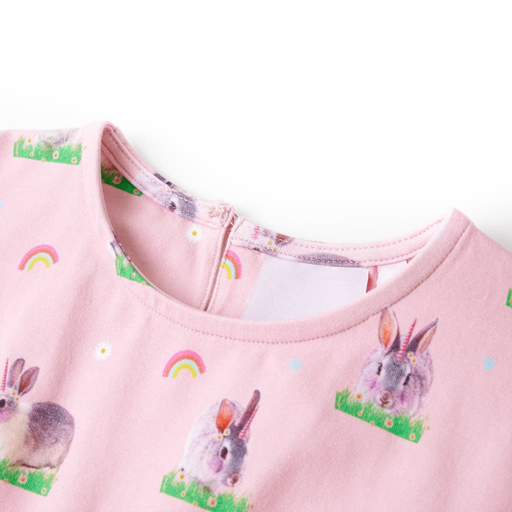 Thumbnail - vidaXL Kinderkleid Hellrosa 92