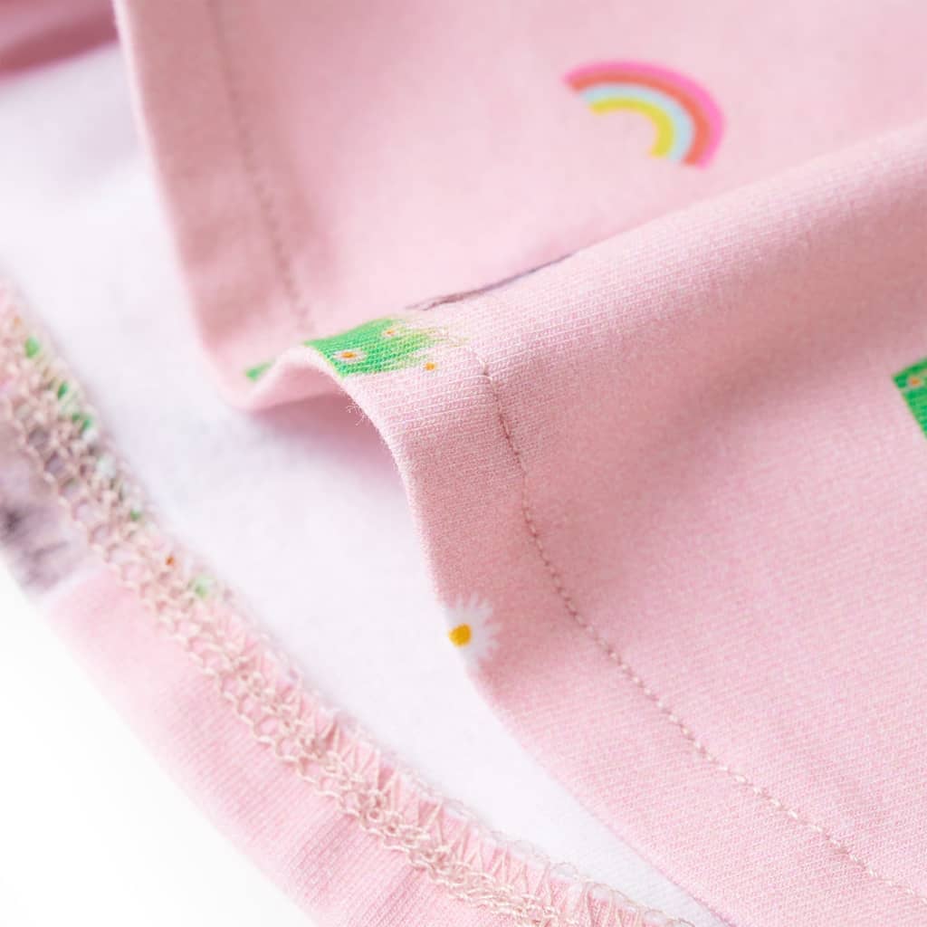 Kids' Shorts with Drawstring Toddler Children Pants Rabbit Print Light Pink vida - Produktbild 4
