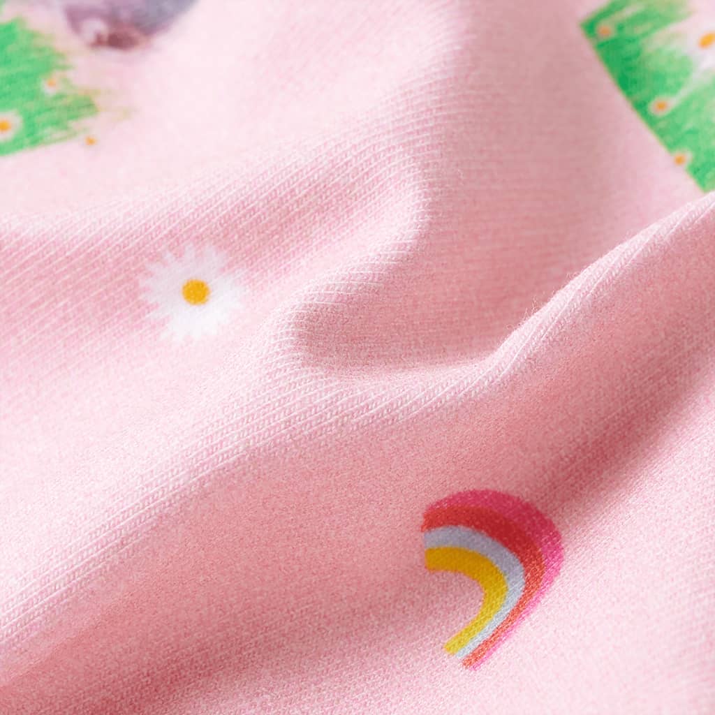 Kids' Shorts with Drawstring Toddler Children Pants Rabbit Print Light Pink vida - Produktbild 5
