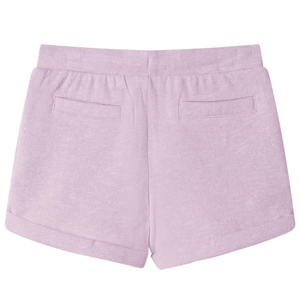 vidaXL Kindershorts met trekkoord 104 gemengd lila afbeelding