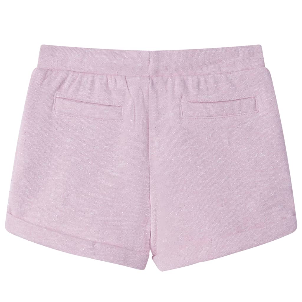 vidaXL Kindershorts met trekkoord 140 gemengd lila afbeelding