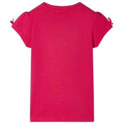 Kindershirt 104 felroze