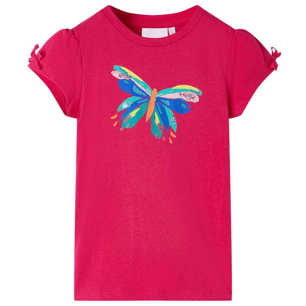 Tricou pentru copii, roz aprins, 116