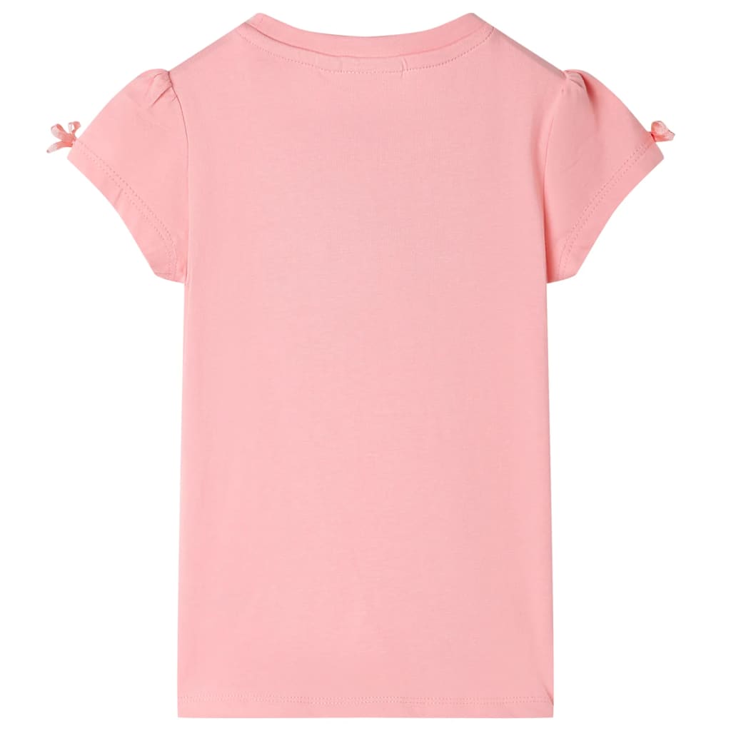 vidaXL Kindershirt 116 roze afbeelding