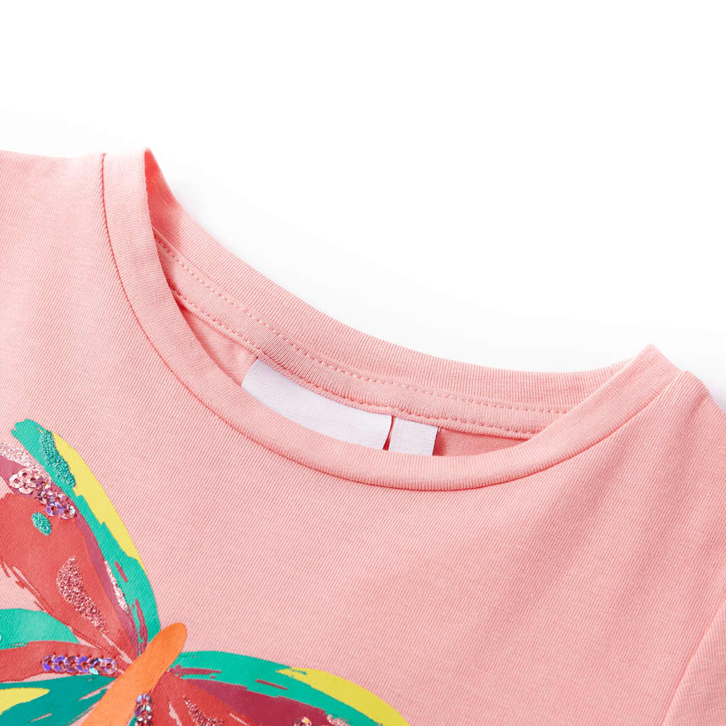 Thumbnail - vidaXL Kinder-T-Shirt Rosa 128