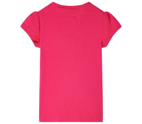 T-shirt pour enfants rose vif 92