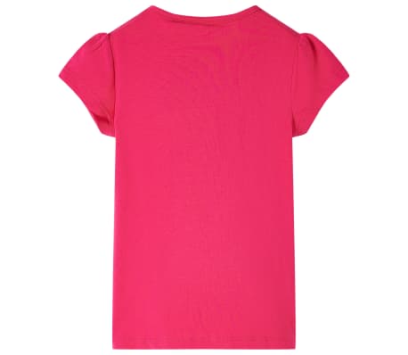 Kindershirt 140 felroze