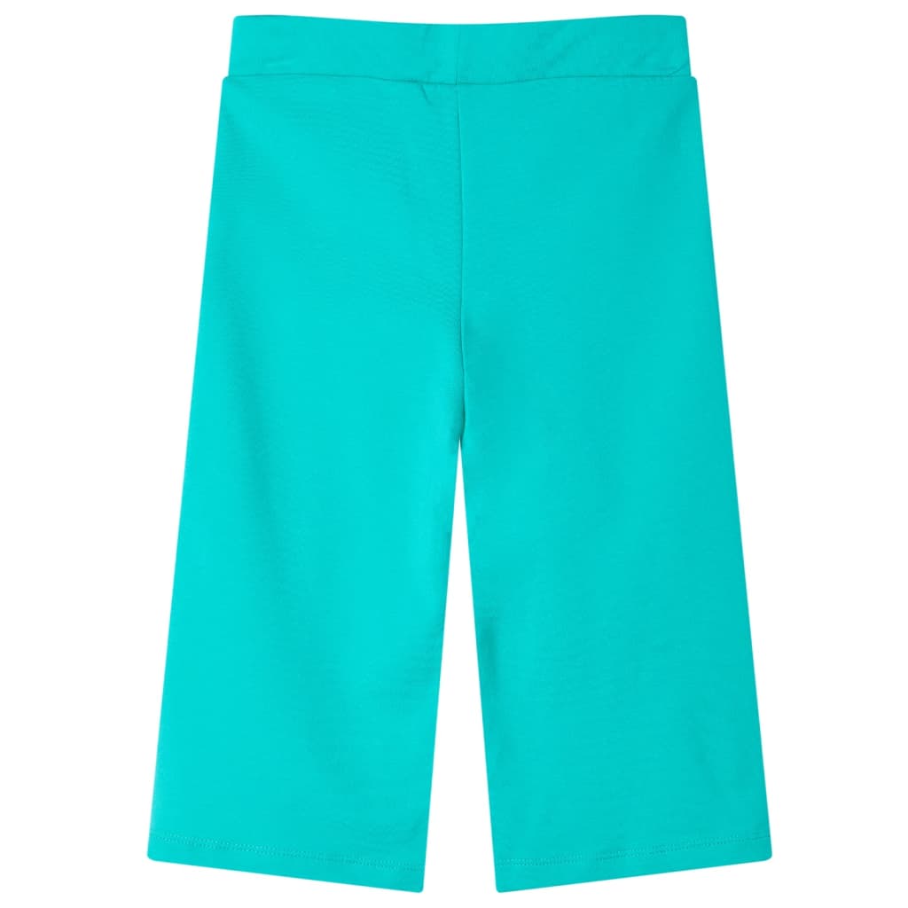 vidaXL Kinderbroek met wijde pijpen 140 mintkleurig afbeelding