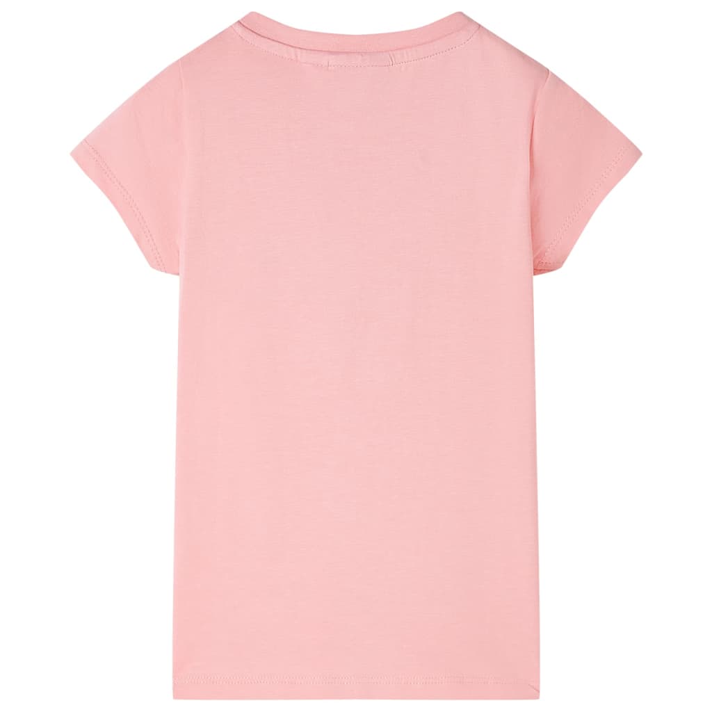 vidaXL Kindershirt 116 roze afbeelding