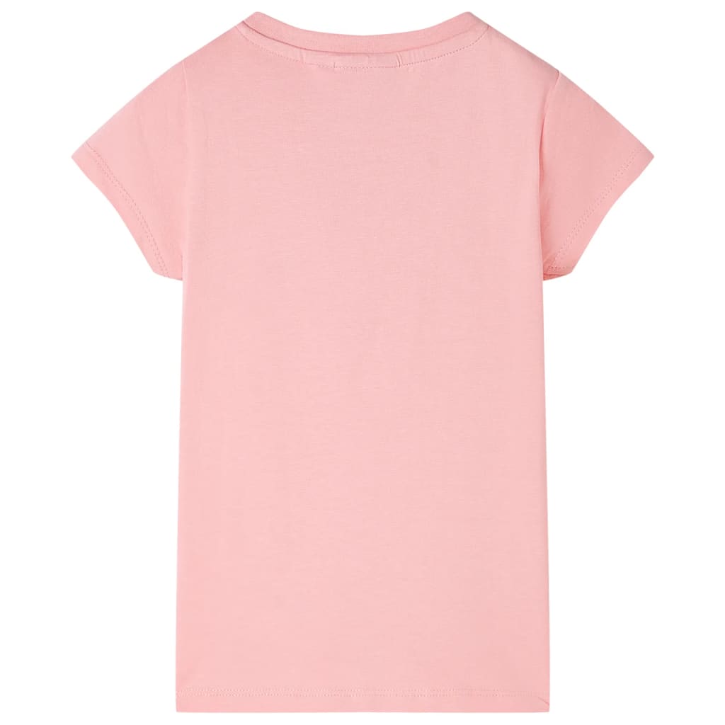 vidaXL Kindershirt 128 roze afbeelding