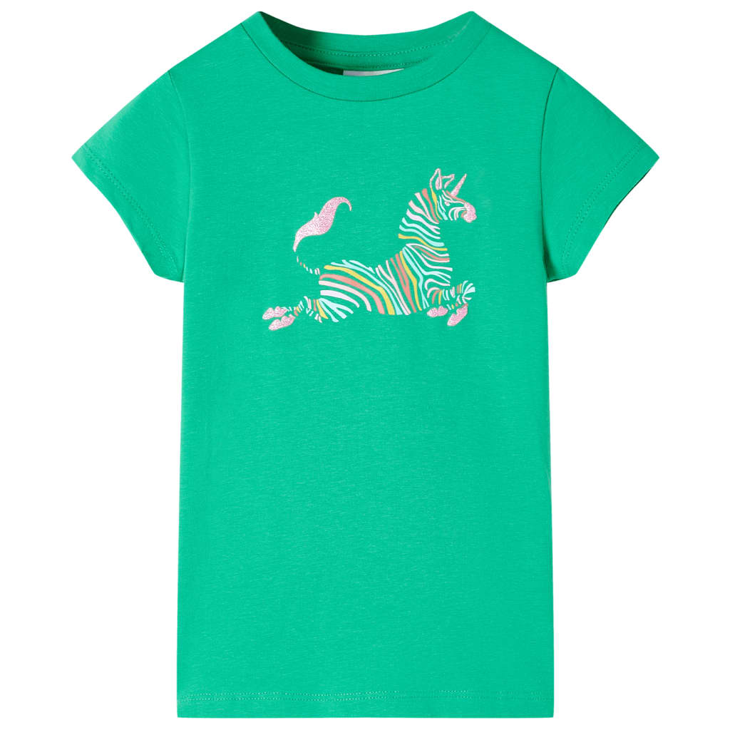 Tricou pentru copii, verde, 104