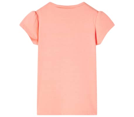 Kids' T-shirt Neon Coral 92