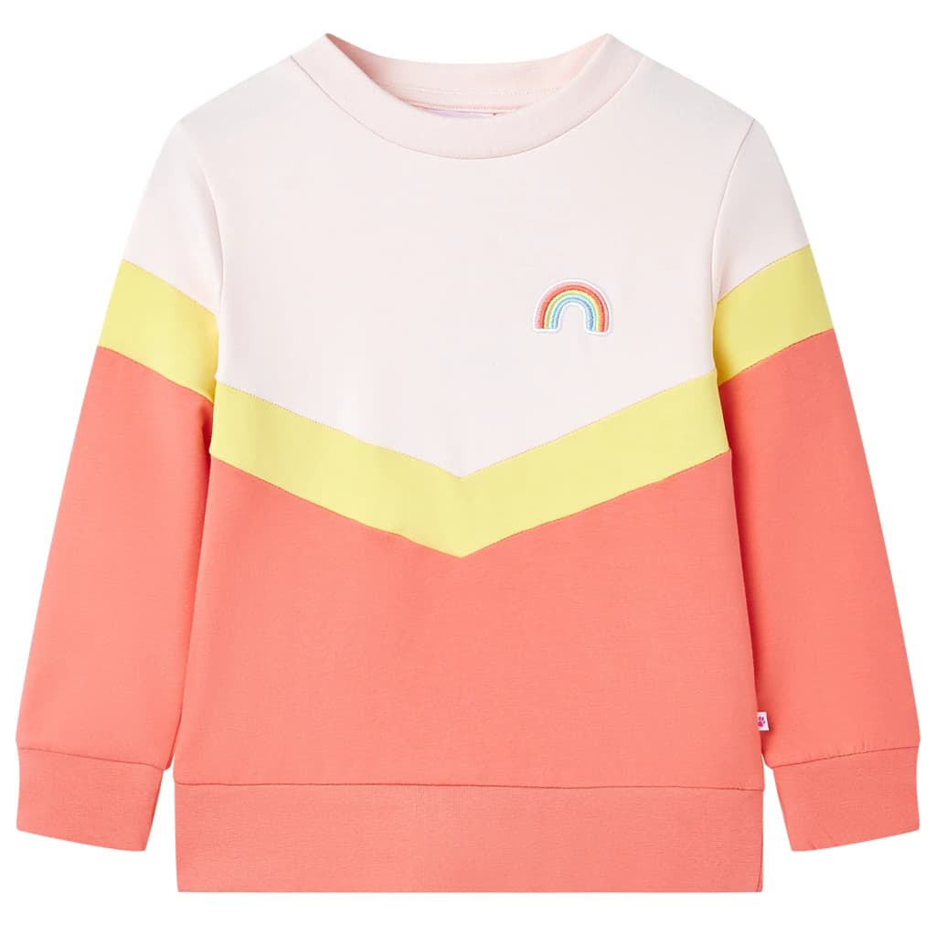 vidaXL Kinder-Sweatshirt Zartrosa 140