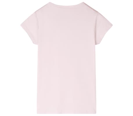 Kinder-T-Shirt Zartrosa 92