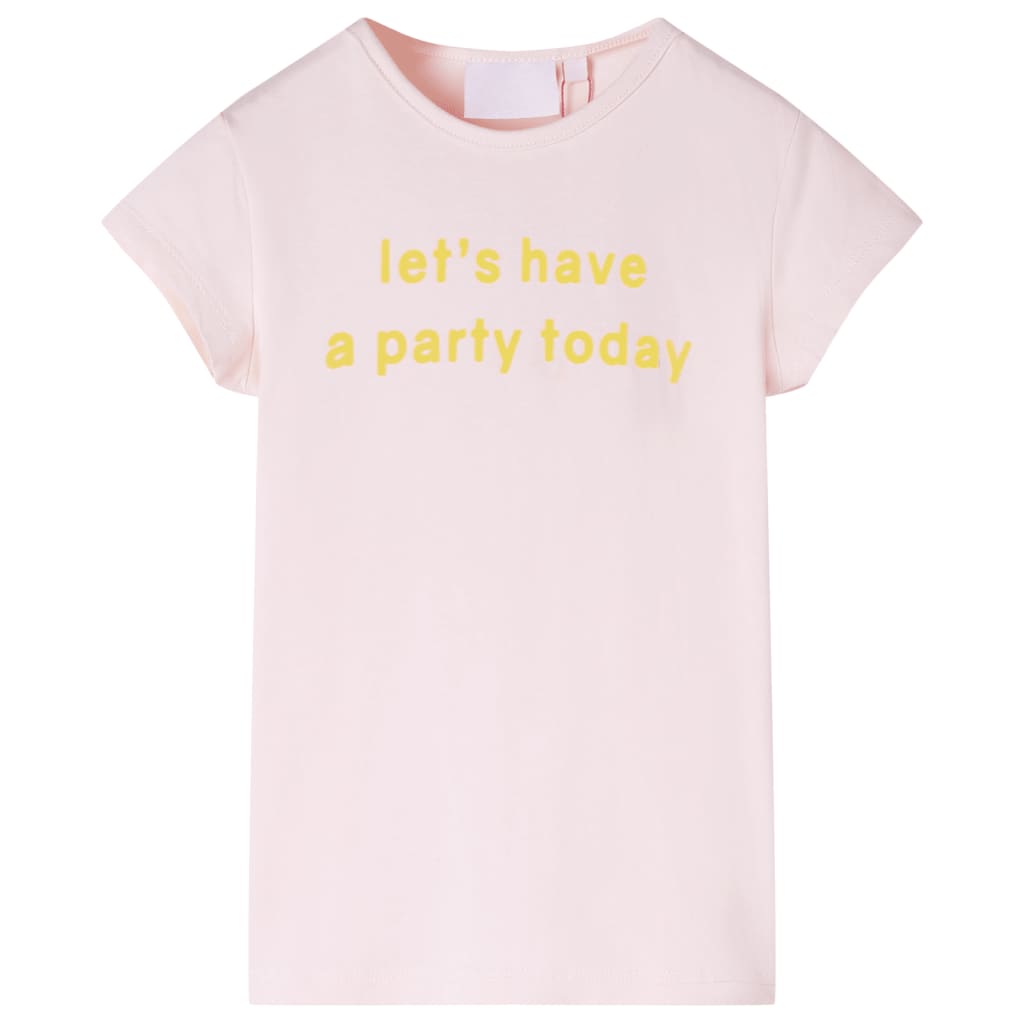 Tricou pentru copii, roz pal, 116