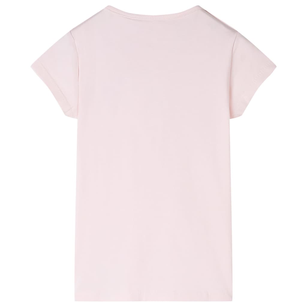 vidaXL Kindershirt 116 zachtroze afbeelding