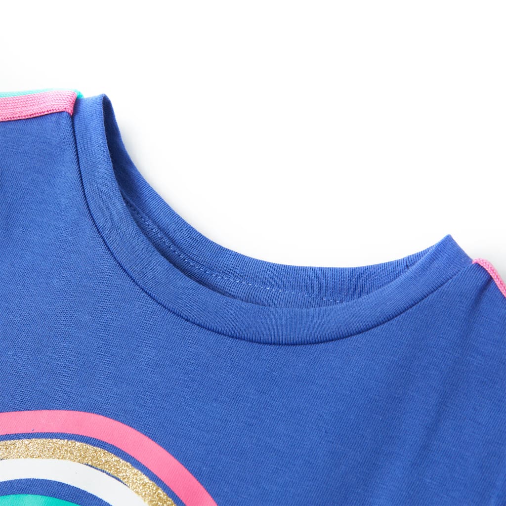 Thumbnail - vidaXL Kinder-T-Shirt Kobaltblau 104