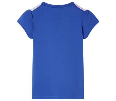 vidaXL T-shirt f&ouml;r barn kobolt 116