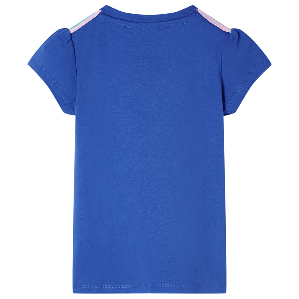 vidaXL Kindershirt 140 kobaltblauw afbeelding