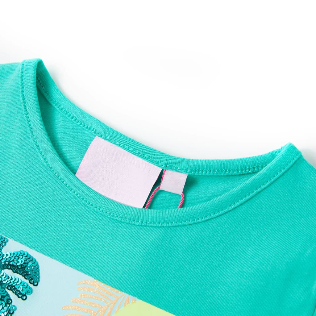Thumbnail - vidaXL Kinder T-Shirt Minzgrün 128