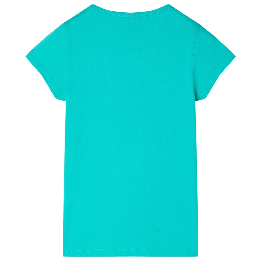 vidaXL Kindershirt 140 mintkleurig afbeelding