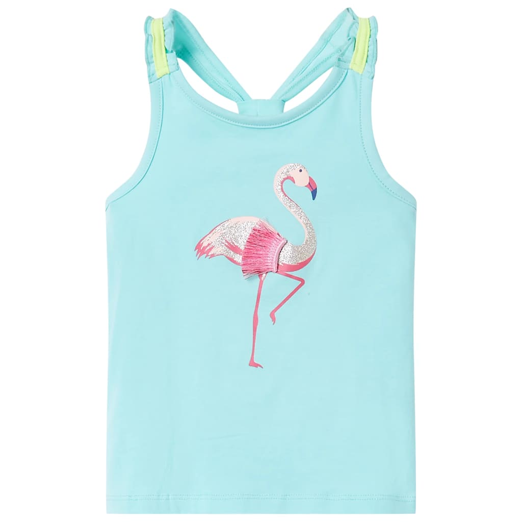 vidaXL Kinder-Tanktop Helles Minzgrün 92