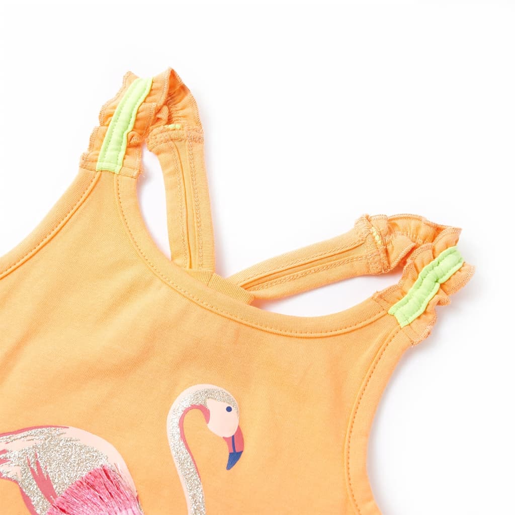 Thumbnail - vidaXL Kinder-Tanktop Hellorange 128