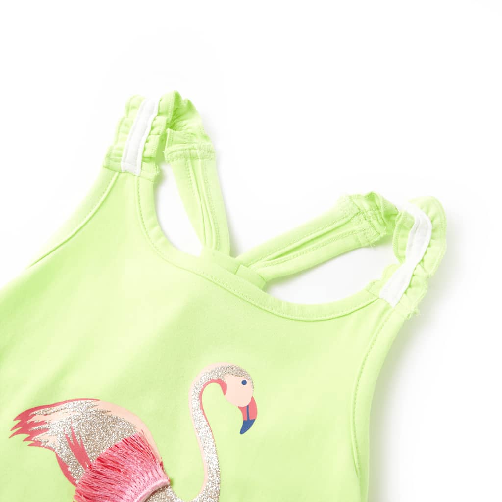 Thumbnail - vidaXL Kinder-Tanktop Neongelb 116