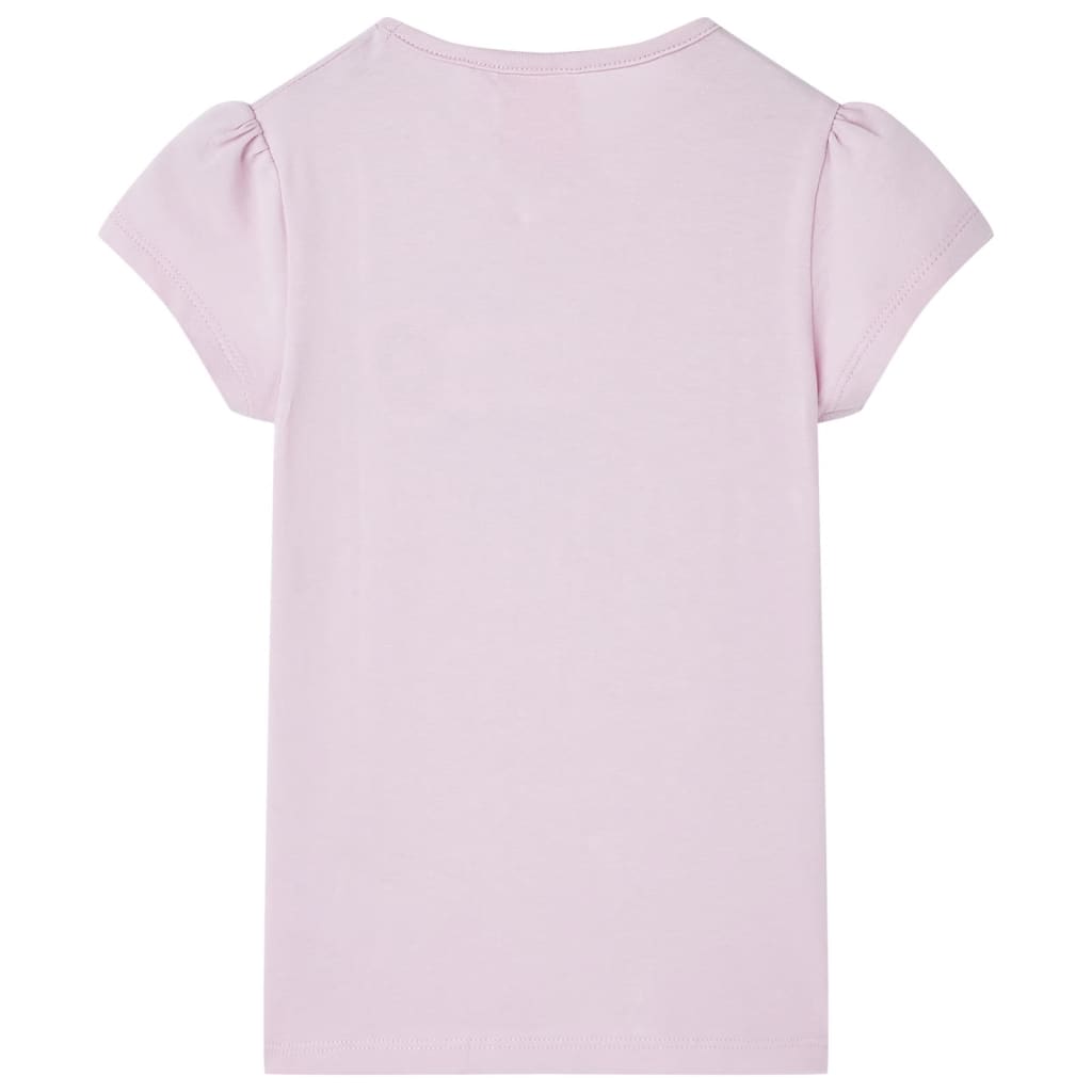 vidaXL Kindershirt 128 lila afbeelding