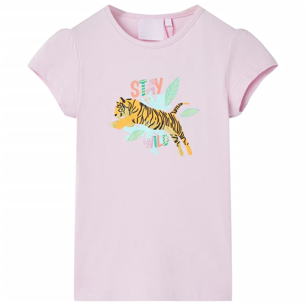 vidaXL Kinder-T-Shirt Lila 140